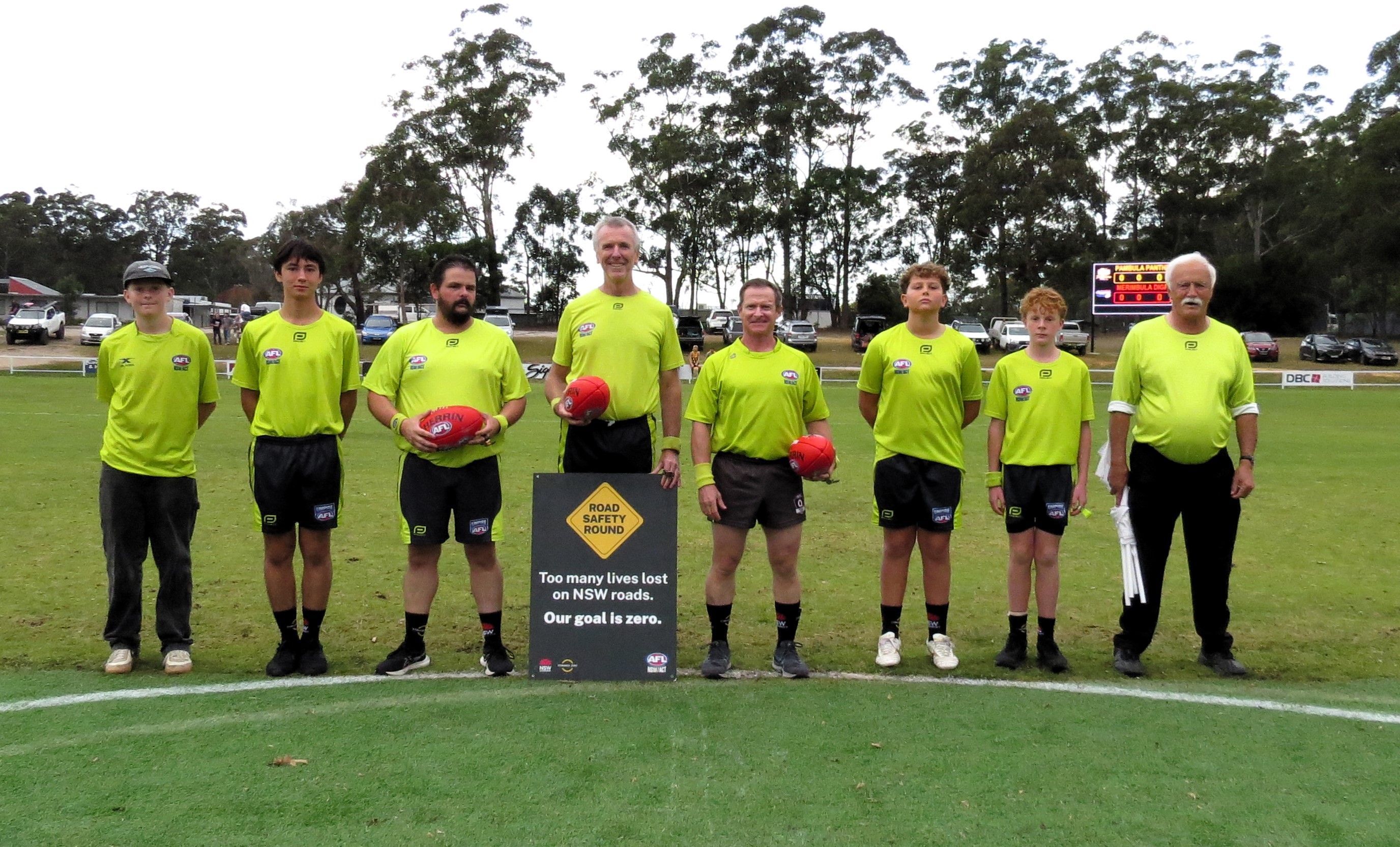 Spread the road safety message with sporting clubs